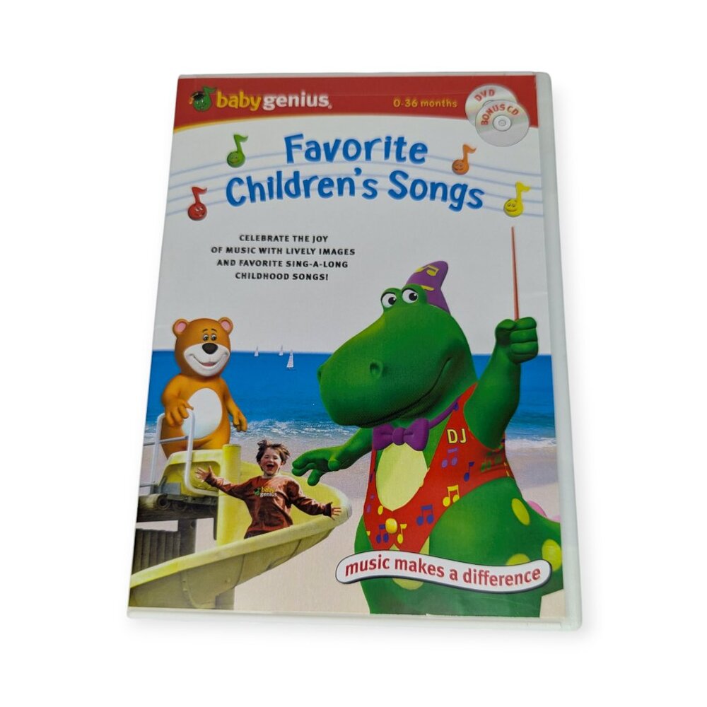 Baby Genius Favorite Children's Songs DVD Sealed-2006